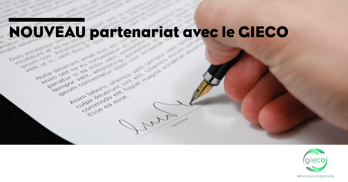 Un nouveau partenariat pour la chaire : la convention GIECO